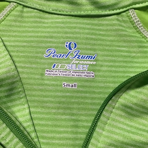 Pearl iZumi Full Zip Short Sleeve Bicycling Top size S - Picture 4 of 7